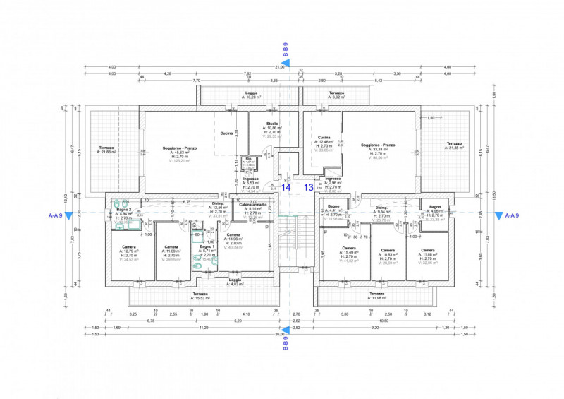 Immagine 23 di Attico in vendita  in Via Primo Levi a Vigodarzere