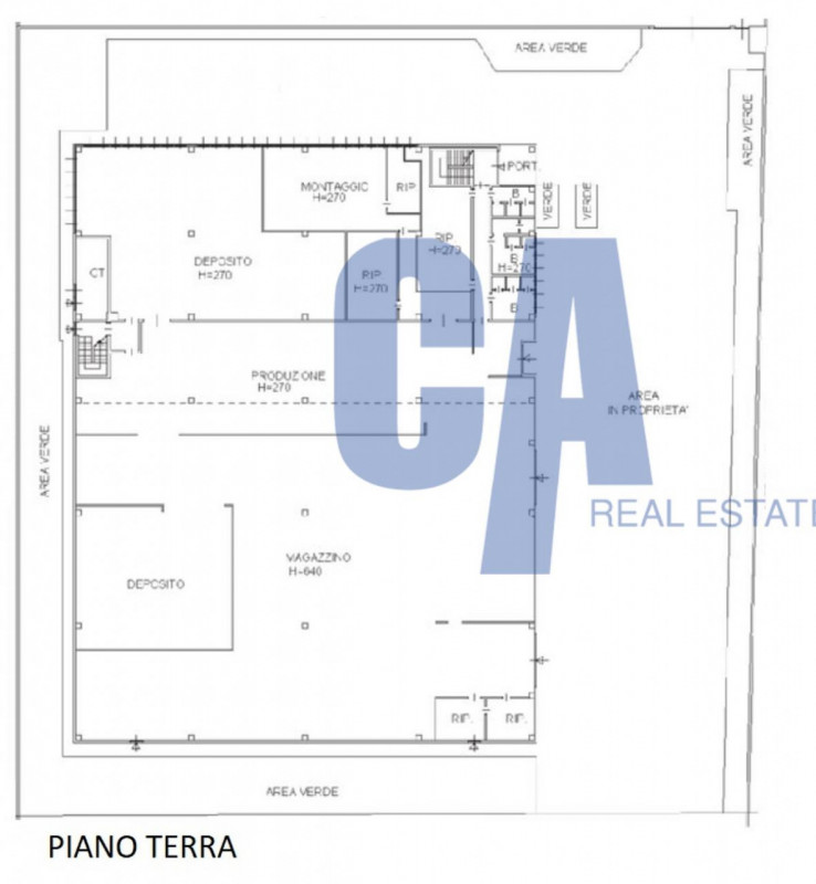 Immagine 10 di Laboratorio in vendita  in VIA SAN LUIGI a Caponago