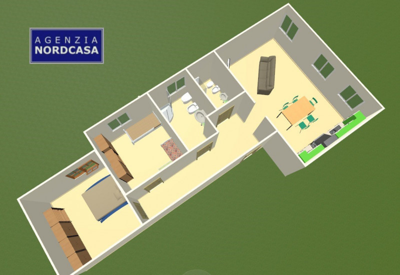 Immagine 6 di Appartamento in vendita  in Via Benedetto Cairoli a Dolo