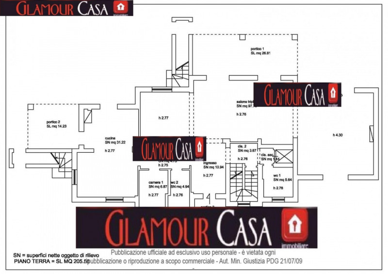 Immagine 6 di Villa in vendita  in Via della Bella Vista a Grottaferrata