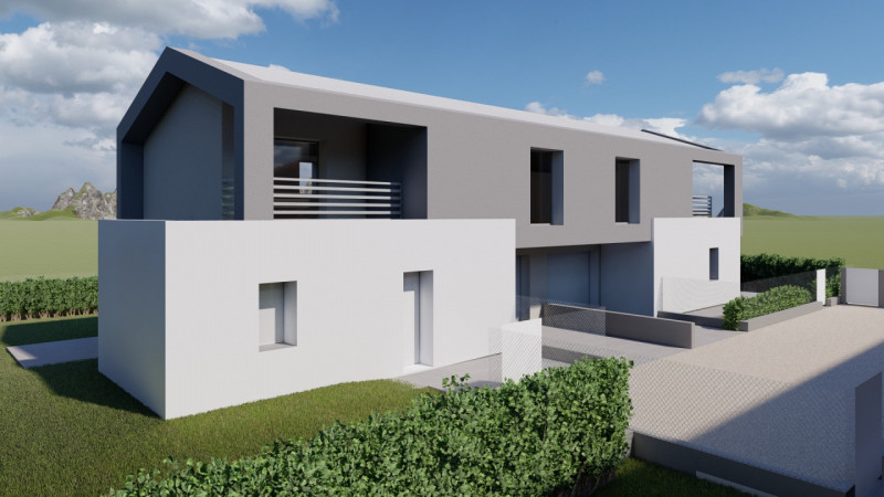 Immagine 1 di Casa bifamiliare in vendita  a Pederobba