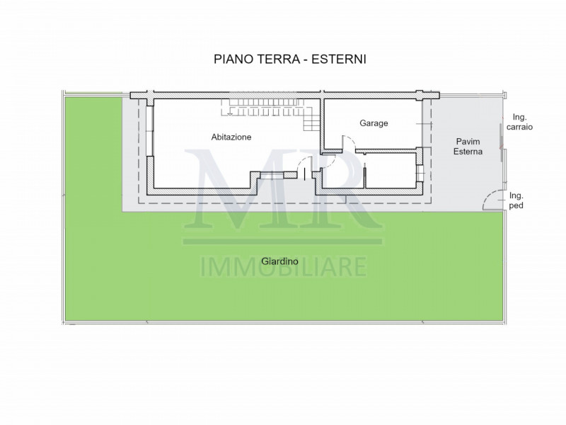 Immagine 10 di Casa bifamiliare in vendita  in Via vecchia a Padova