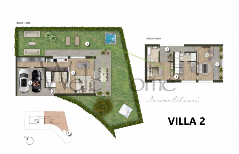 Immagine 25 di Villa in vendita  a Tavernerio