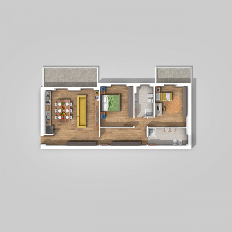 Immagine 4 di Appartamento in vendita  a Magione