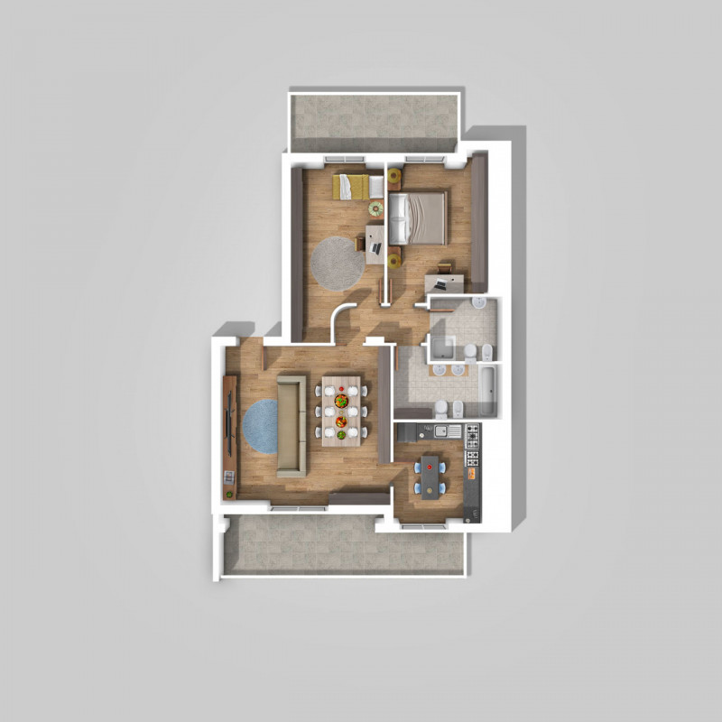 Immagine 4 di Appartamento in vendita  a Magione