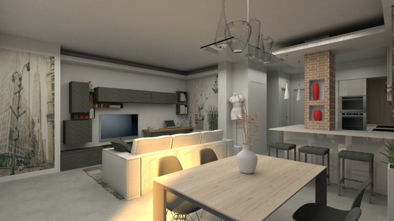 Immagine 1 di Attico in vendita  in Via Giuseppe Garibaldi a Desenzano Del Garda