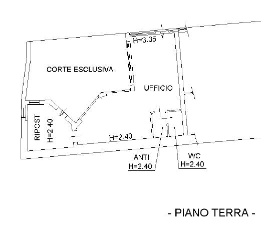 Immagine 3 di Ufficio in affitto  in Via Papa Giovanni XXIII a Monselice