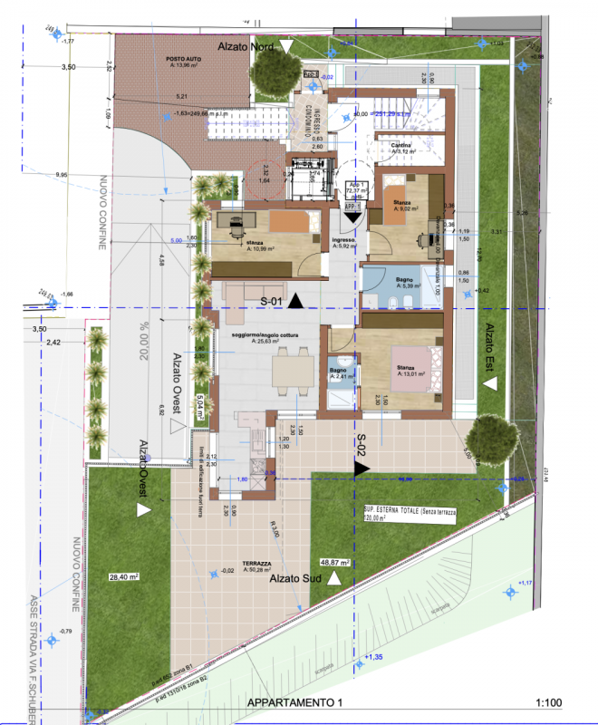 Immagine 3 di Appartamento in vendita  in Via Brennero - Brennerstraße a Laives .Leifers.