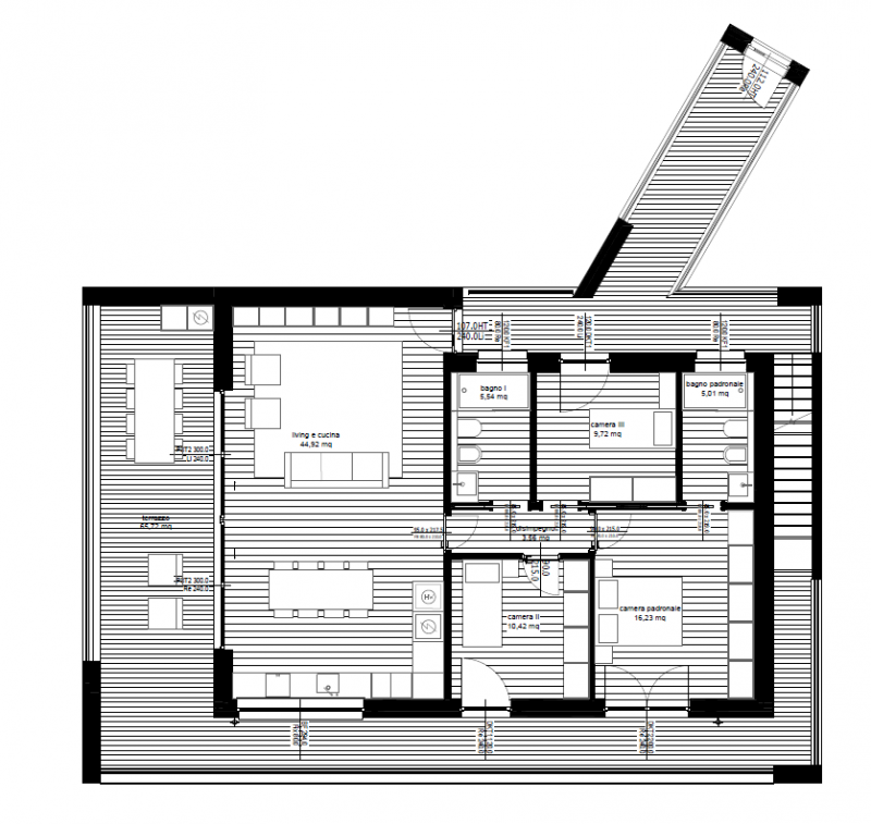 Immagine 8 di Appartamento in vendita  in Via Siora Andriana del Vescovo a Treviso