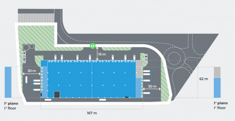 Immagine 15 di Laboratorio in affitto  in VIA EMILIA a Sordio