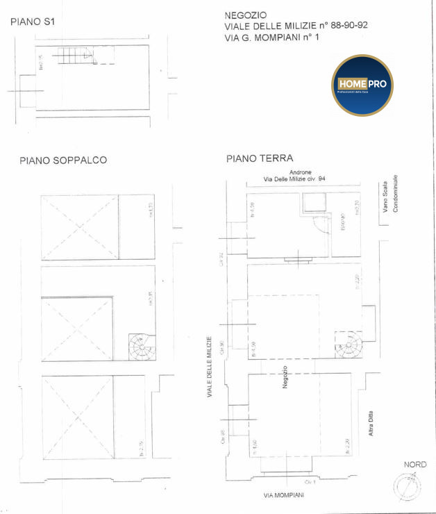 Immagine 25 di Negozio in vendita  in Viale Delle Milizie 88 a Roma