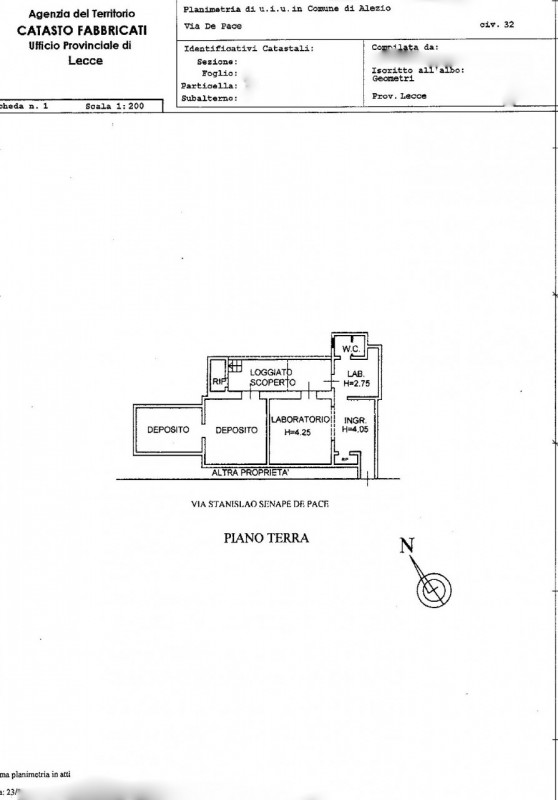 Immagine 22 di Casa indipendente in vendita  in Via Stanislao Senape de Pace a Alezio
