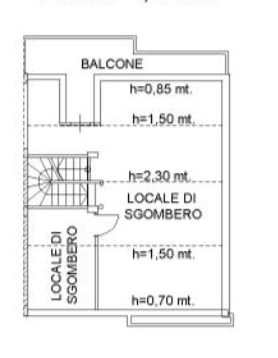 Immagine 6 di Villetta a schiera in vendita  in Via Vittorio de Sica 13 A a Cagliari