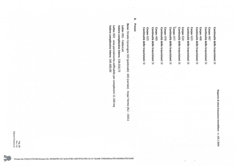 Immagine 2 di Appartamento in vendita  in Via Cassarogna, 163/165, 15011 Acqui Terme AL, Italia a Acqui Terme