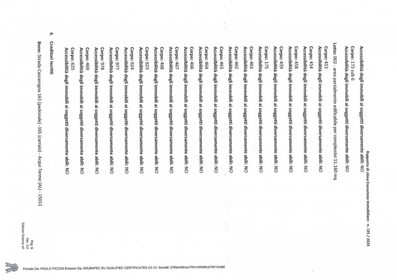 Immagine 17 di Appartamento in vendita  in Via Cassarogna, 163/165, 15011 Acqui Terme AL, Italia a Acqui Terme
