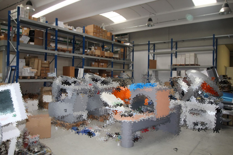 Immagine 10 di Capannone industriale in affitto  in via giacomo leopardi a Montevarchi