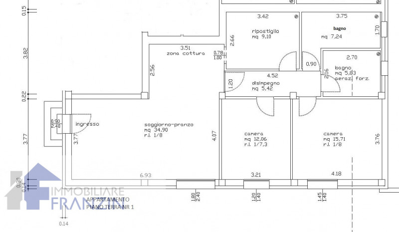 Immagine 5 di Appartamento in vendita  in VIA VALLIO 69 a Meolo