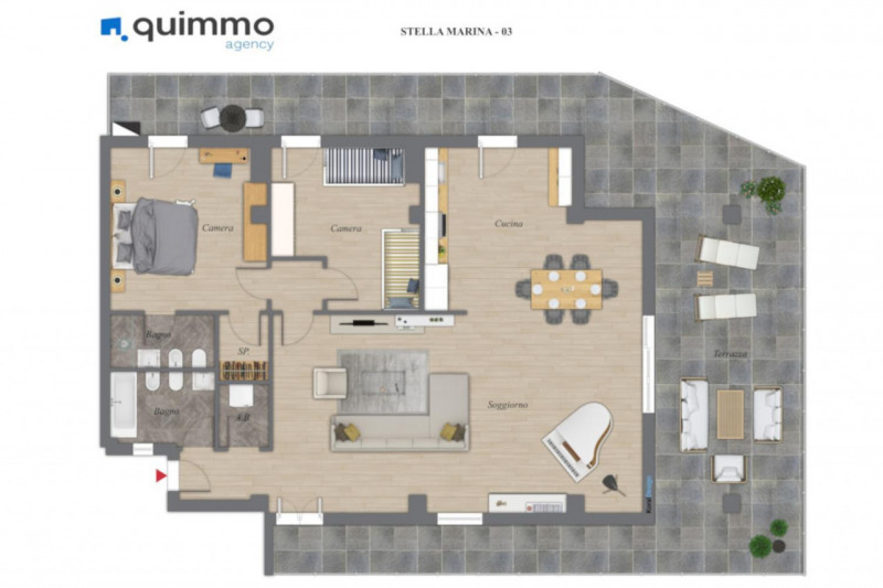 Immagine 29 di Appartamento in vendita  in Via del Littorale, N. 164 a Livorno