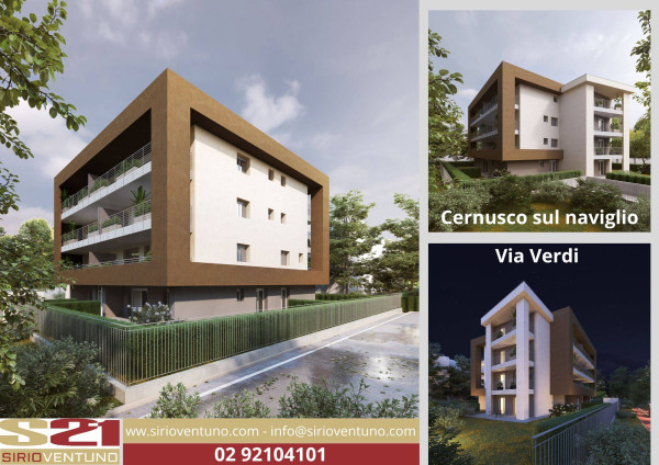 Immagine 3 di Appartamento in vendita  in Via Giuseppe Verdi 64 a Cernusco Sul Naviglio