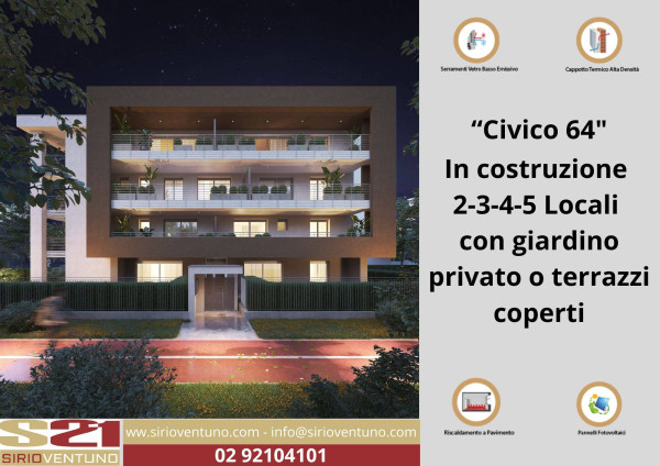 Immagine 5 di Appartamento in vendita  in Via Giuseppe Verdi 64 a Cernusco Sul Naviglio