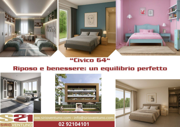 Immagine 6 di Appartamento in vendita  in Via Giuseppe Verdi 64 a Cernusco Sul Naviglio