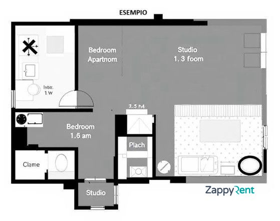 Immagine 6 di Appartamento in affitto  in Via Immacolata a Milano