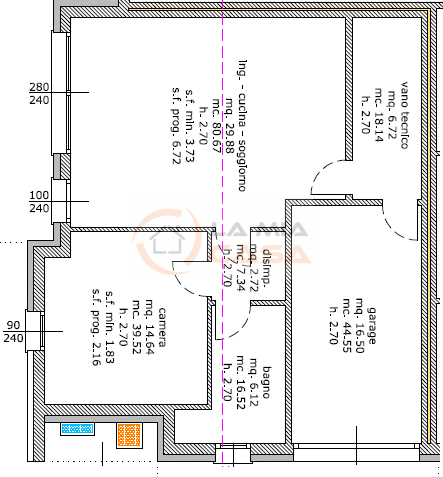 Immagine 6 di Appartamento in vendita  in Via 8 Marzo a Campolongo Maggiore