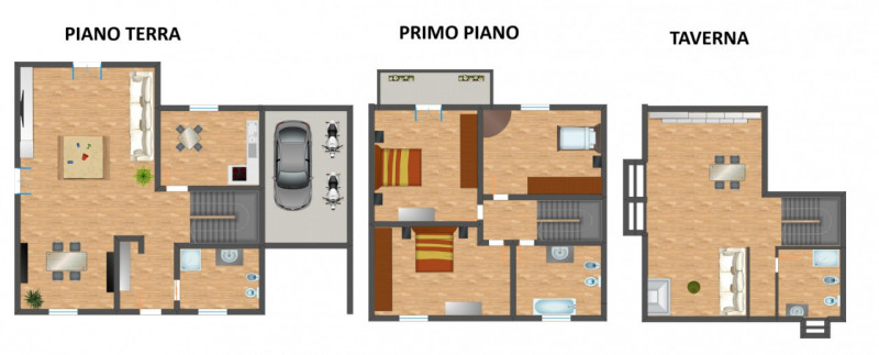 Immagine 12 di Villa in vendita  in via russo 13 a San Lazzaro Di Savena