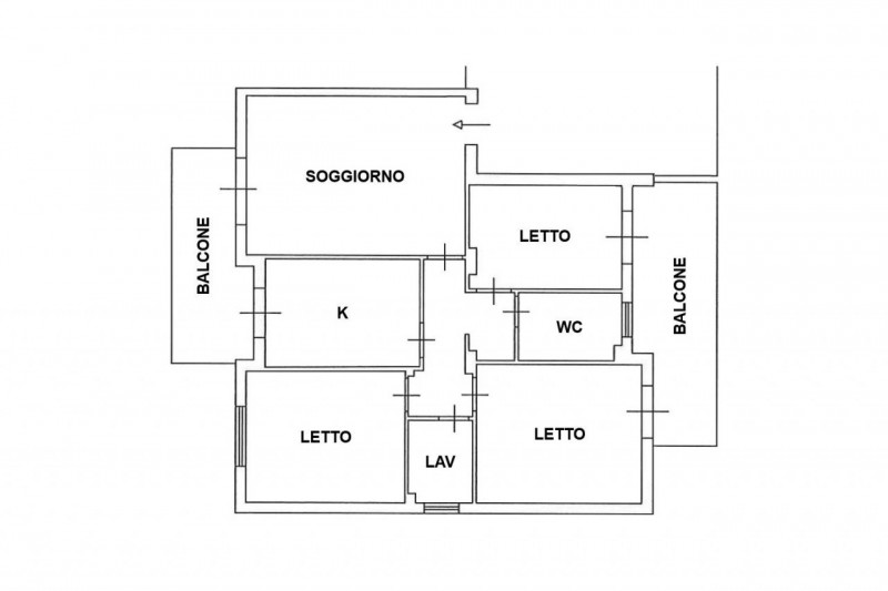 Immagine 3 di Appartamento in vendita  in Via Degli Argentieri Acesi, 14-16, 95024 Acireale CT, Italia a Acireale