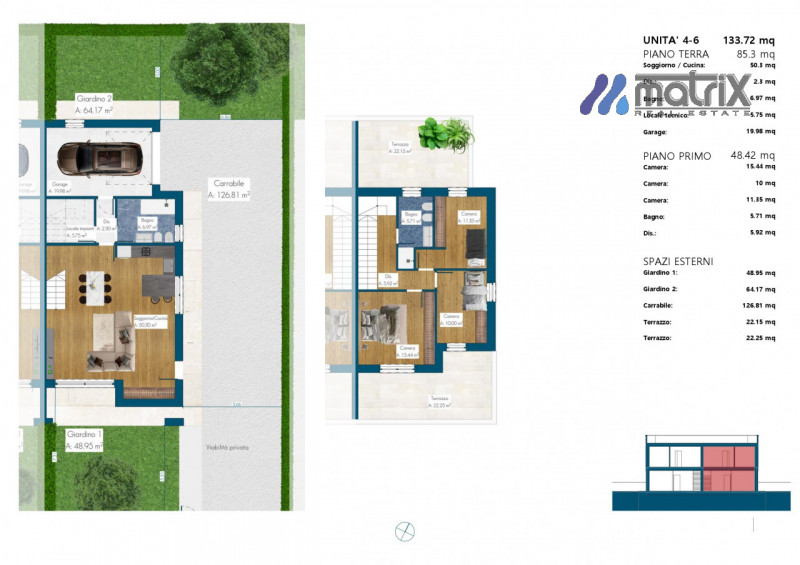 Immagine 35 di Casa bifamiliare in vendita  in Via Sant'Antonio a Teolo