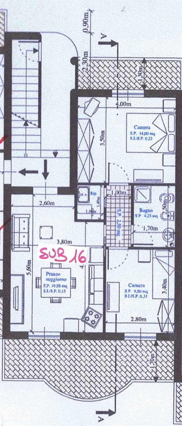 Immagine 18 di Appartamento in vendita  in via dei colli a Ancarano