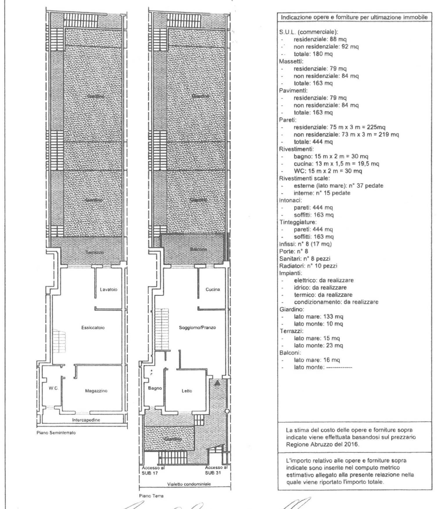 Immagine 53 di Appartamento in vendita  in Contrada san martino 49 a Ancarano