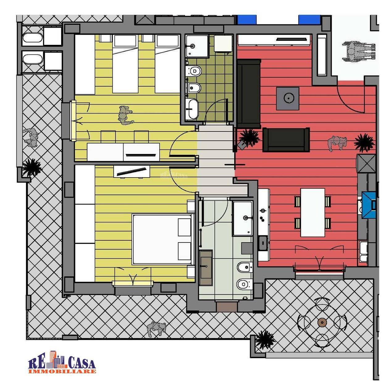 Immagine 10 di Appartamento in vendita  in Via Tintoretto a Grottammare