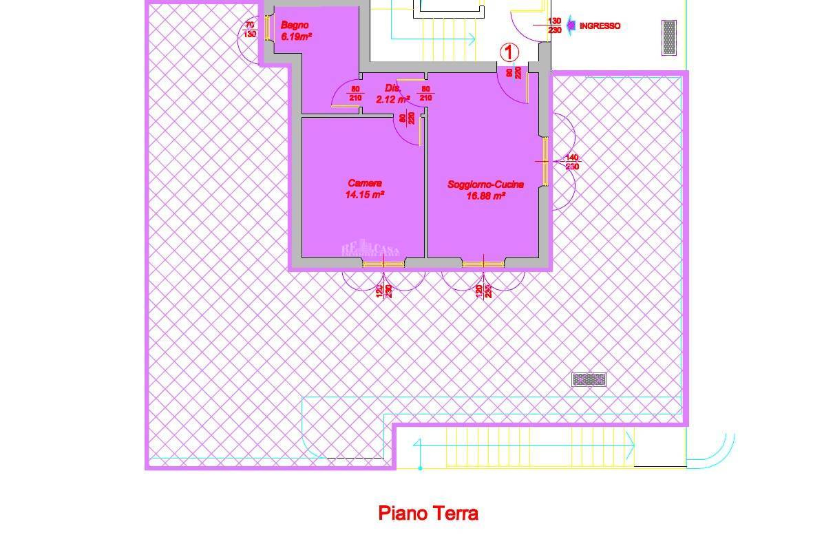 Immagine 13 di Appartamento in vendita  in via miramare a Acquaviva Picena