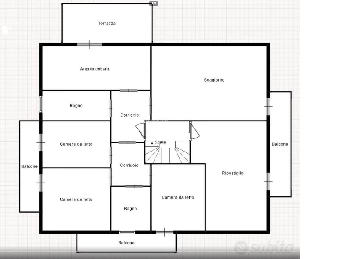 Immagine 30 di Appartamento in vendita  in Contrada tesino 10 a Ripatransone