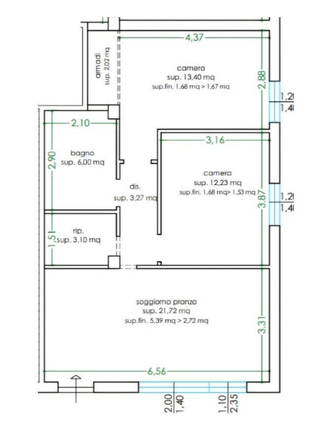 Immagine 20 di Appartamento in vendita  in Aspromonte 20 a Porto Sant'elpidio