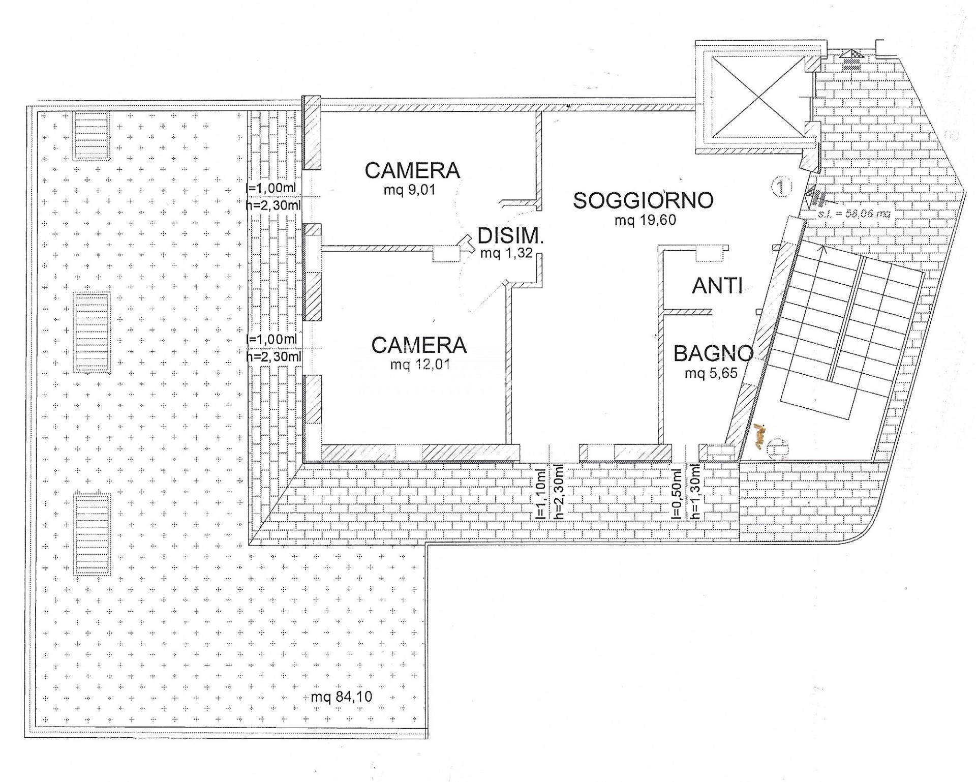 Immagine 14 di Appartamento in vendita  in valdaso 60 a Pedaso