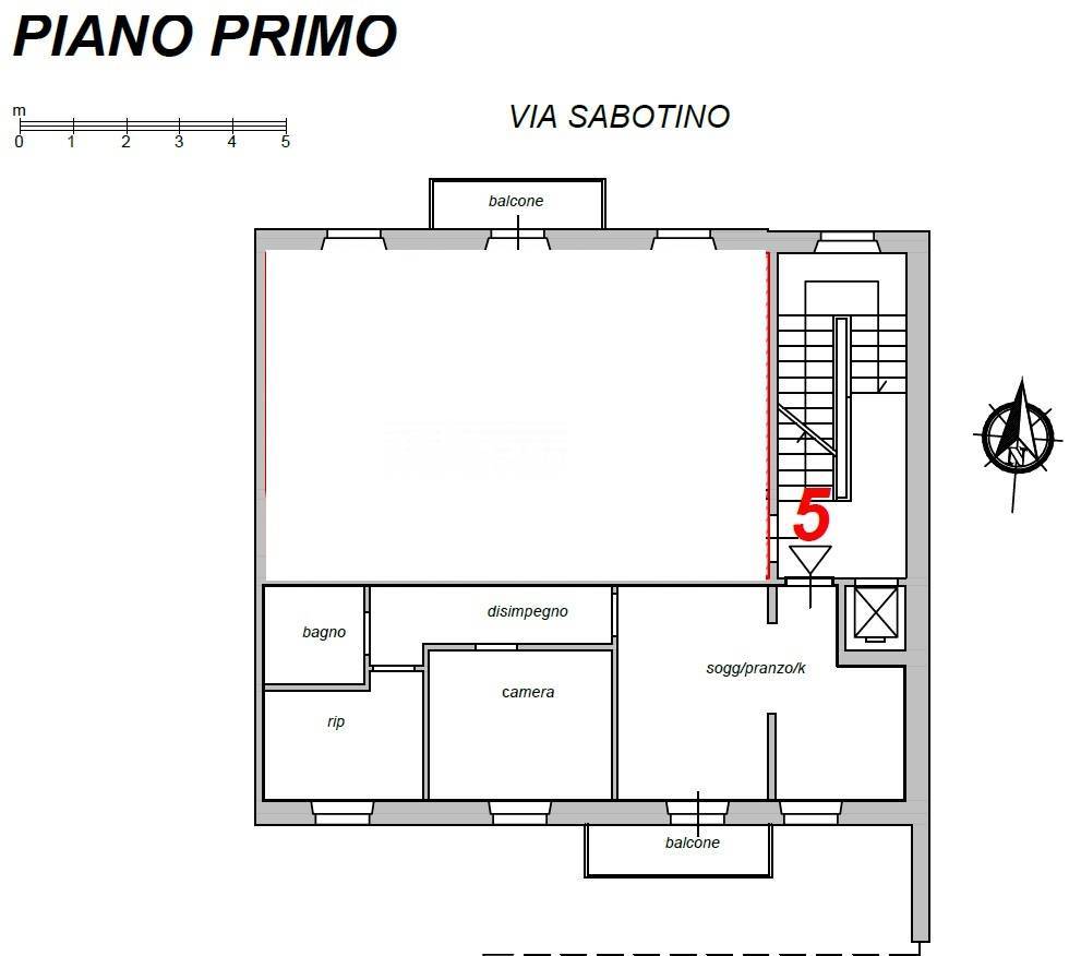 Immagine 4 di Appartamento in vendita  in via sabotino a San Benedetto Del Tronto