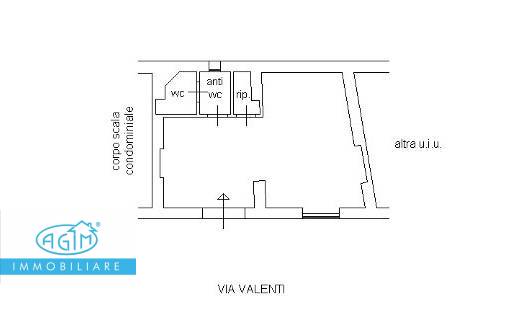 Immagine 36 di Locale commerciale in vendita  in Via Valenti 3 a Palermo