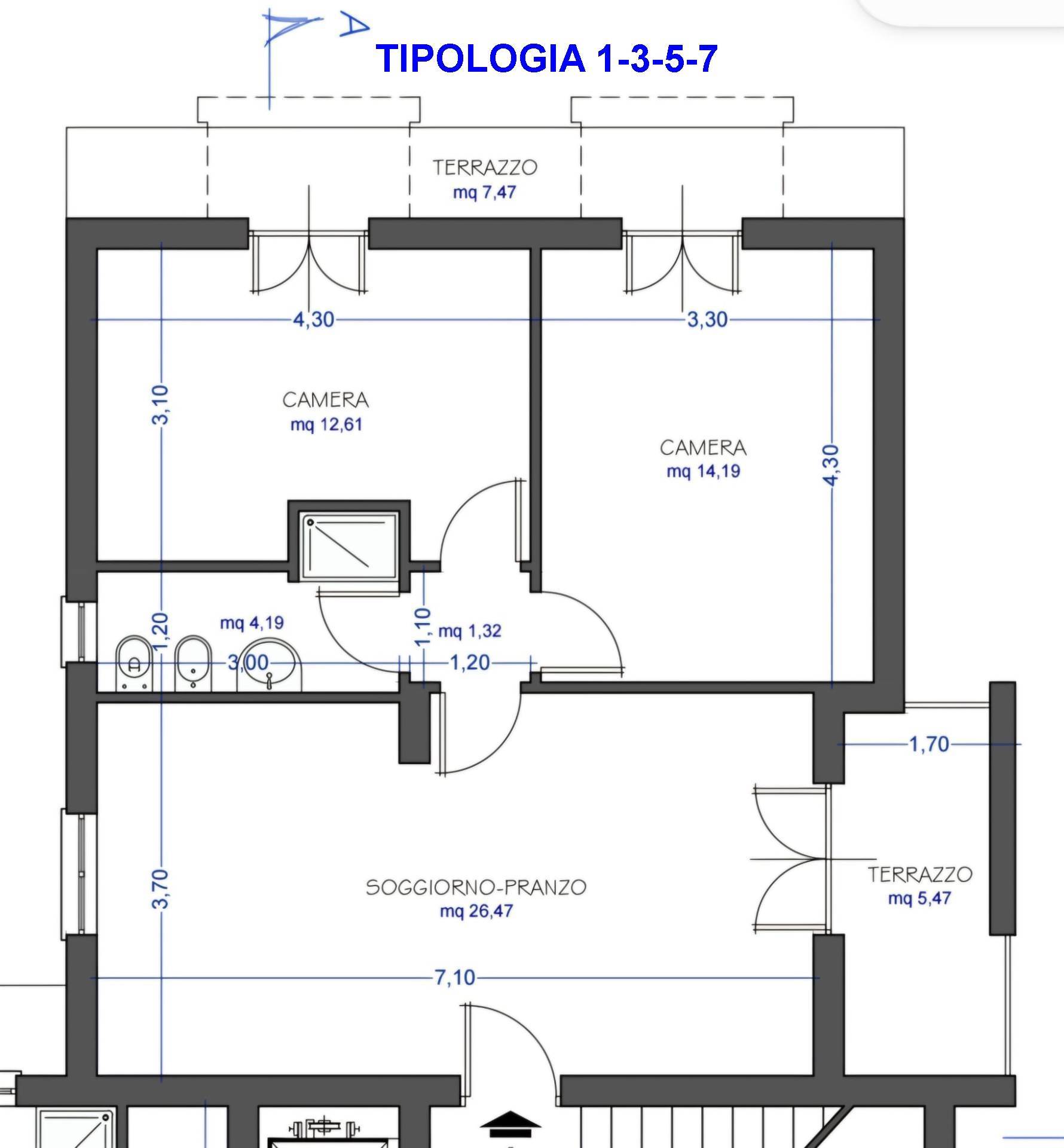 Immagine 35 di Appartamento in vendita  in Via Beniamino Gigli 12 a Palermo