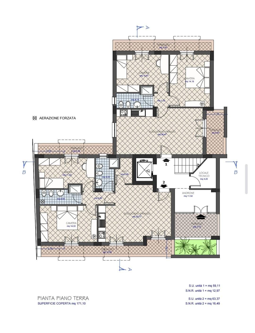 Immagine 39 di Appartamento in vendita  in Via Beniamino Gigli 12 a Palermo