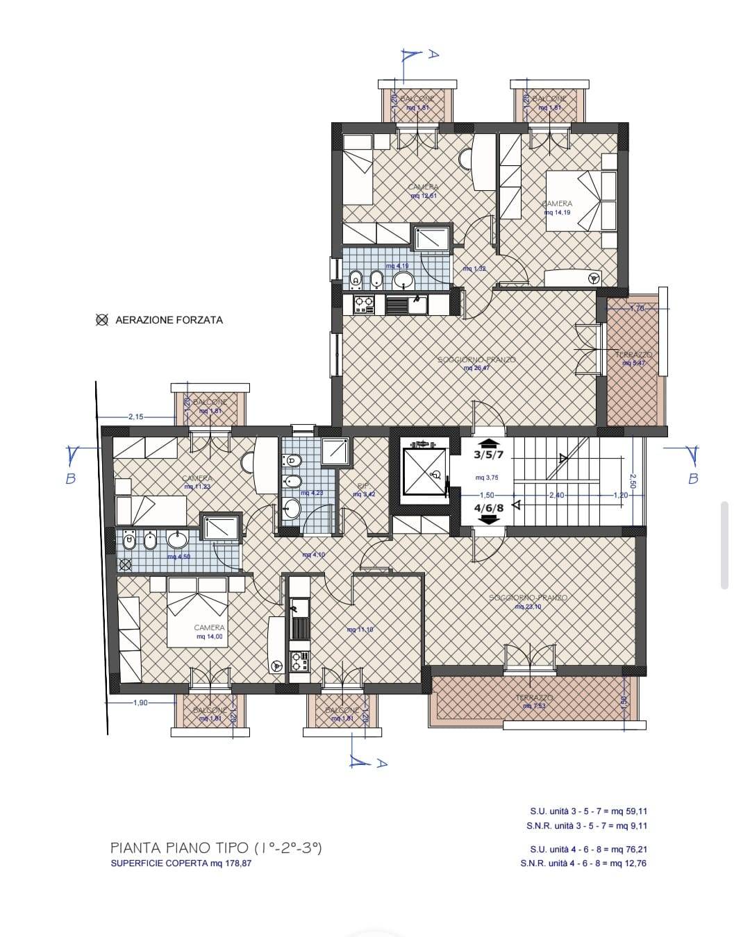 Immagine 40 di Appartamento in vendita  in Via Beniamino Gigli 12 a Palermo