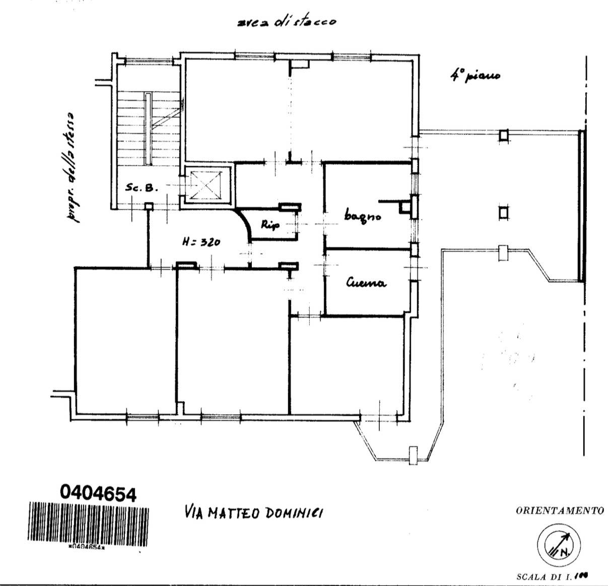 Immagine 67 di Appartamento in affitto  in Via Matteo Dominici 28 a Palermo
