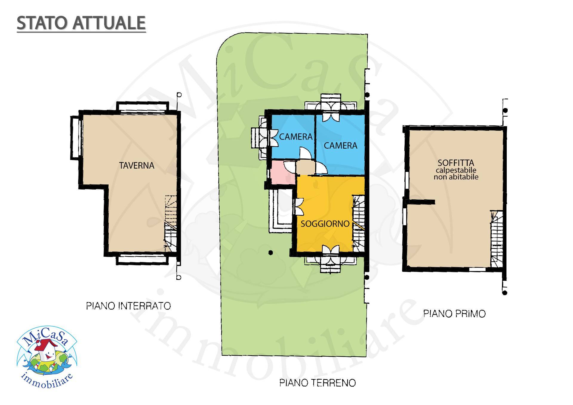 Immagine 29 di Villetta a schiera in vendita  in via dell'edera a Pisa