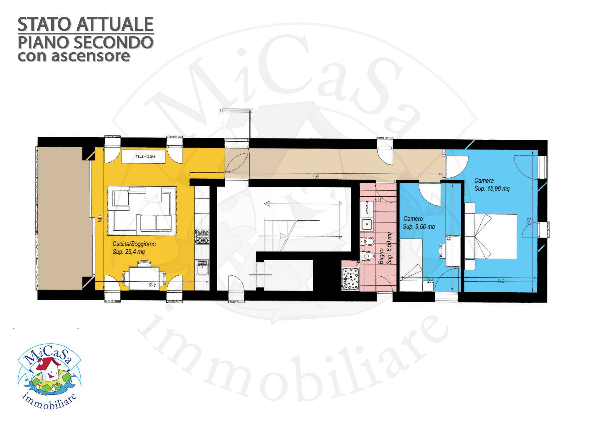 Immagine 21 di Appartamento in vendita  in Via Milazzo a Pisa