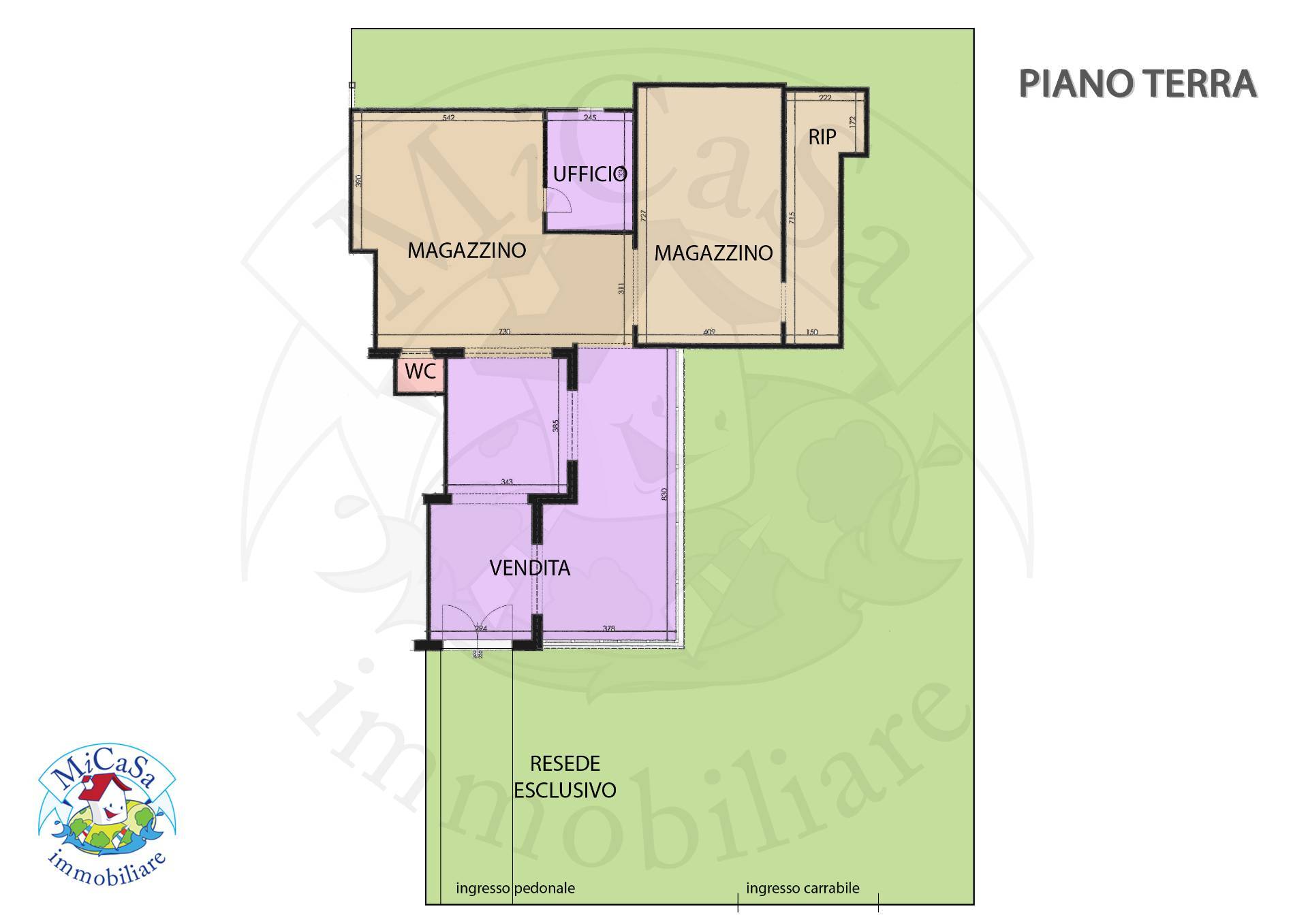 Immagine 2 di Locale commerciale in vendita  in Via delle viole 1/b a Pisa