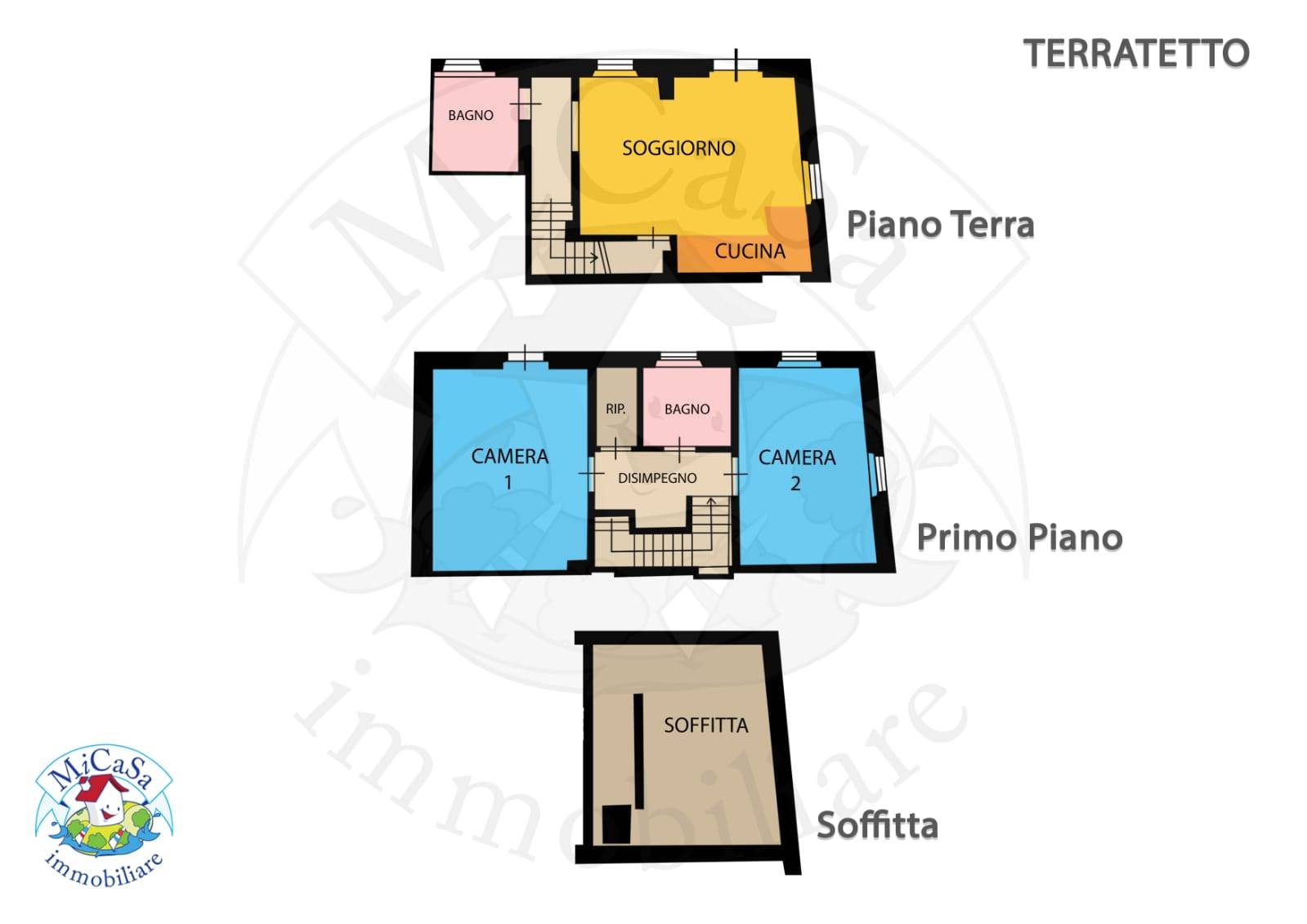 Immagine 27 di Casa indipendente in vendita  in Piazza del Mercato 1 a Vecchiano