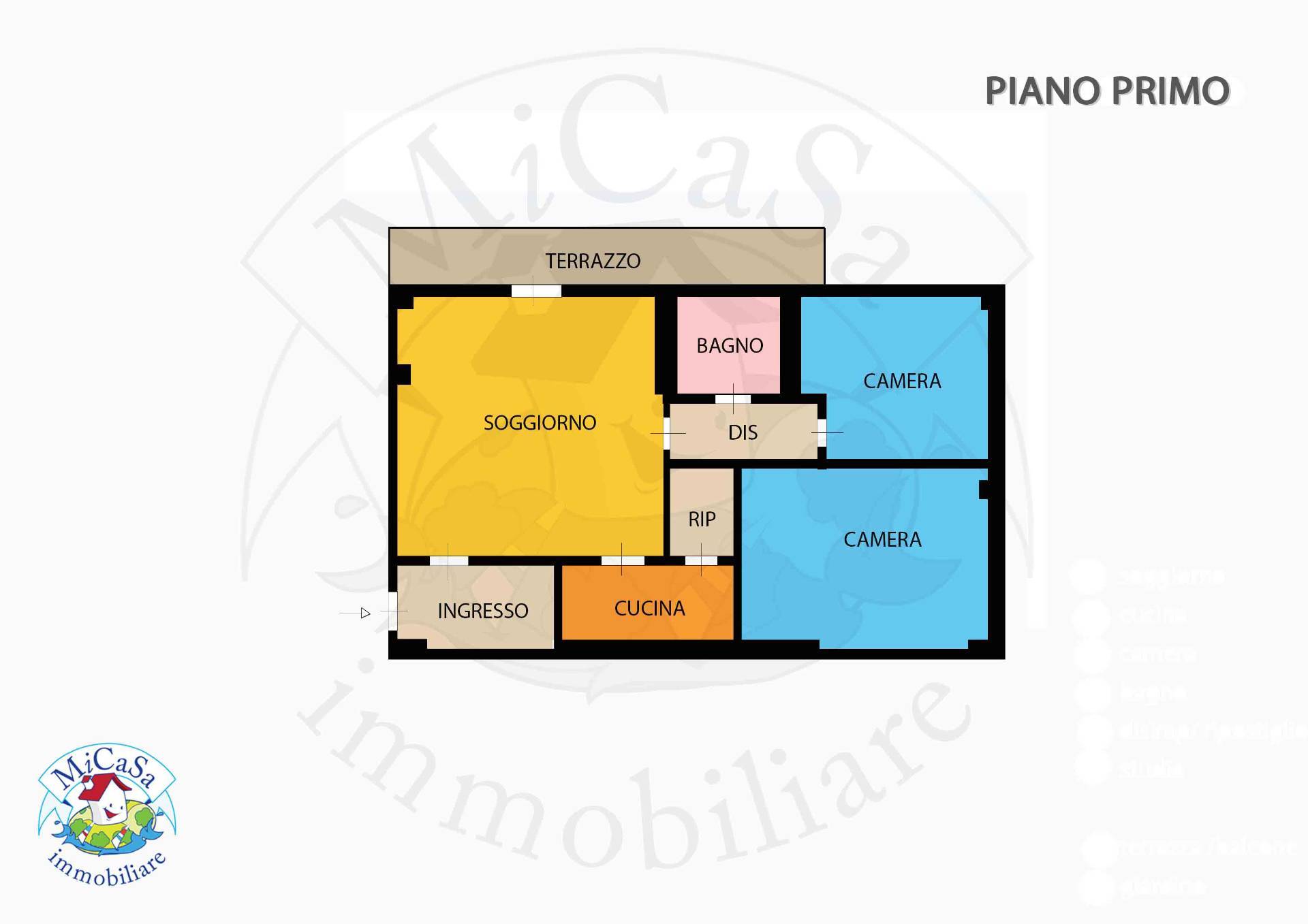 Immagine 16 di Appartamento in vendita  in Via Luigi Pera 10 a Pisa