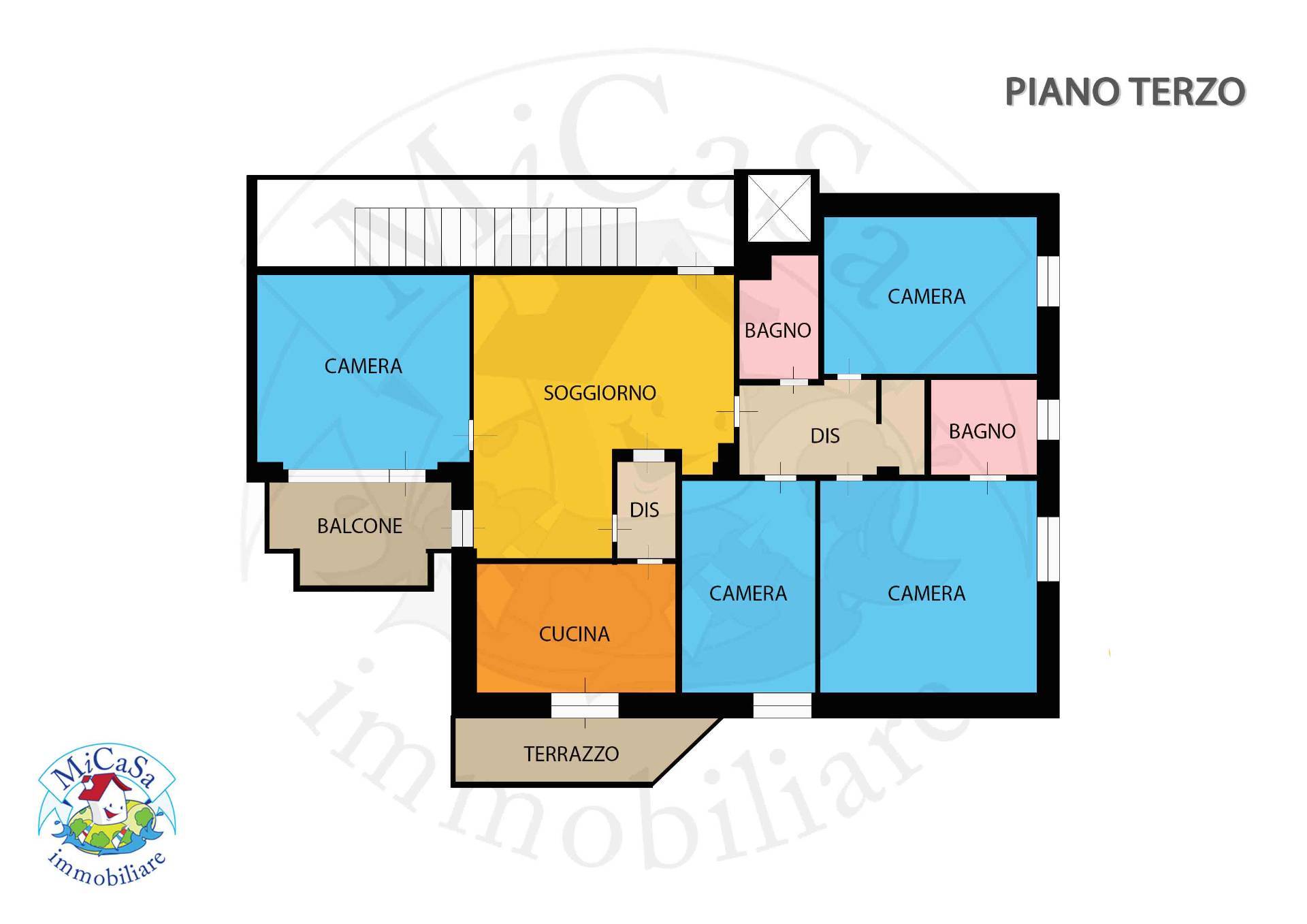 Immagine 28 di Appartamento in vendita  in Piazzale Martin Luther King 12 a Pisa