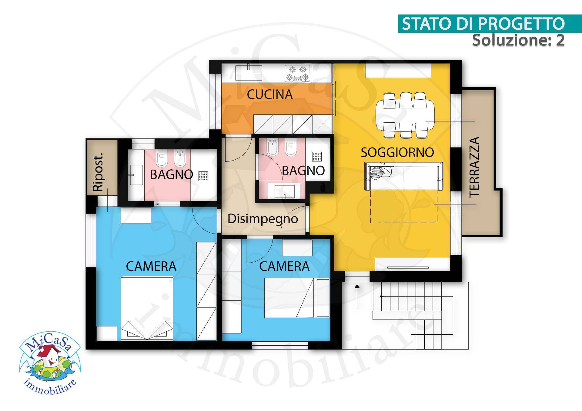 Immagine 31 di Appartamento in vendita  in Via Dei Gattici 26 a Pisa